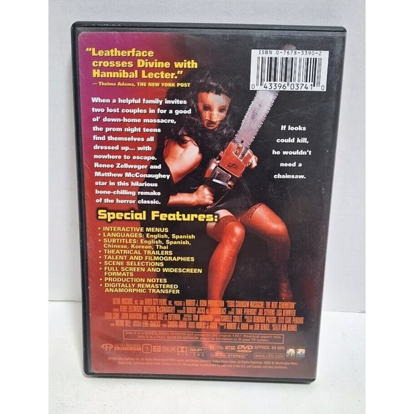 ULTRA MUCHOS & RIVER CITY FILMS TEXAS CHAINSAW MASSACRE THE NEXT GENERATION DVD - Picture 4 of 7